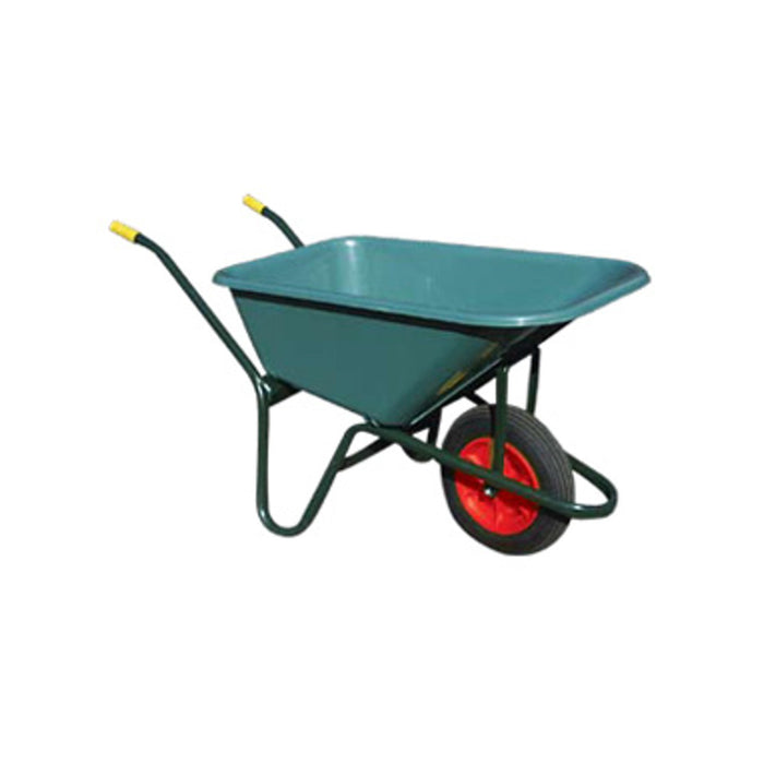 CARRIOLA METAL VASCA PVC VERDE 100lt