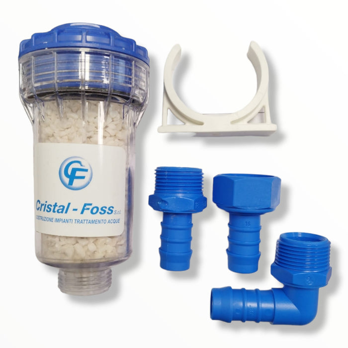 KIT SALVACALDAIA TRE PEZZI CRISTAL FOSS