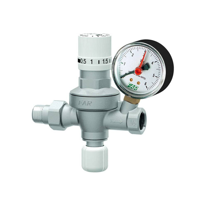 GRUPPO DI RIEMPIMENTO C/MANOMETRO FAR 1/2" MF