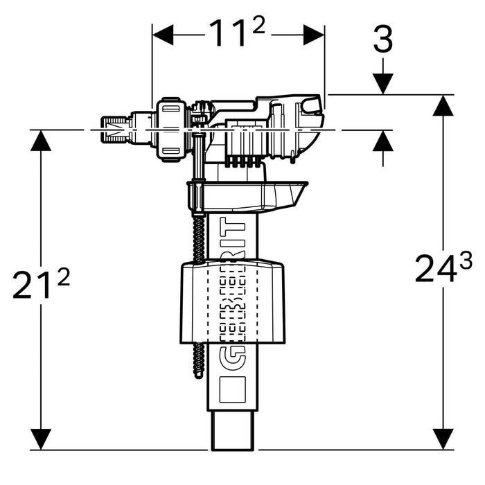 GEBERIT GALLEGGIANTE IMPULSI 380 (783)