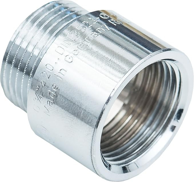 PROLUNGA CROMATA OTTONE MF 3/4x30 mm