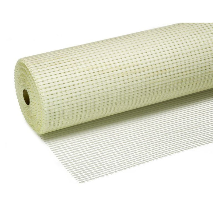 RETE INTONACO FIBRA GR80 BIANCA 5X5 MT1X50
