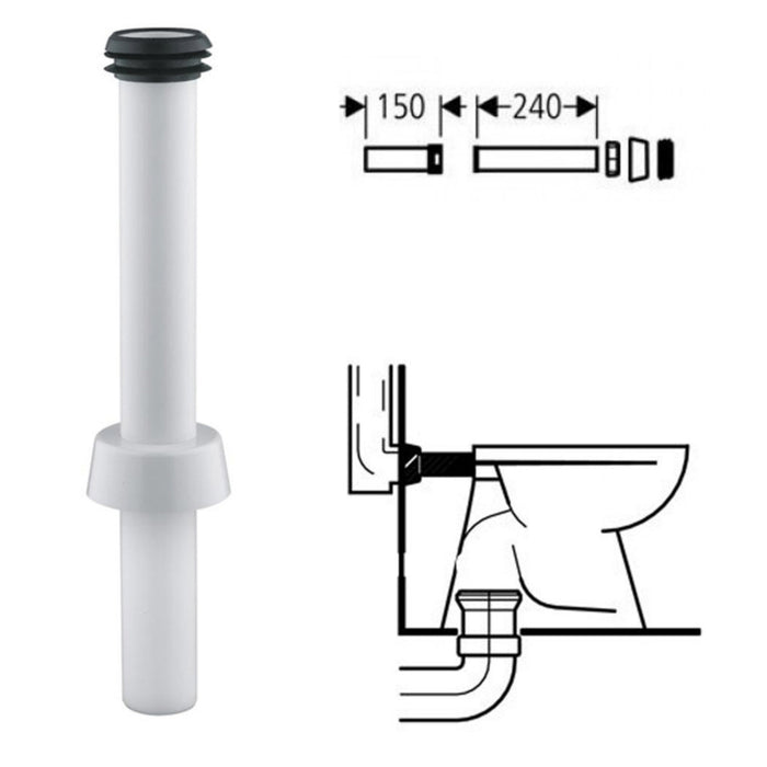 CANOTTO CASSETTA GROHE 240mm