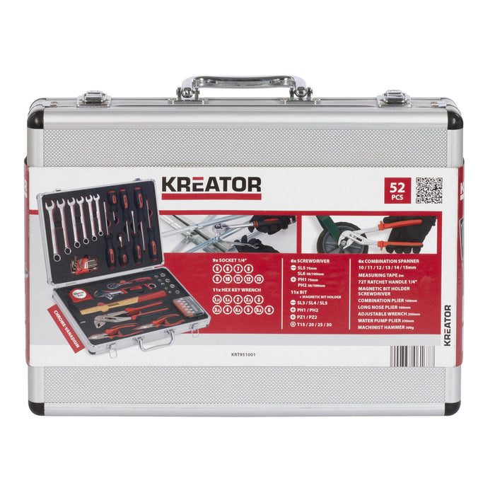 KREATOR VALIGETTA 52PZ UTENSILI MANUALI