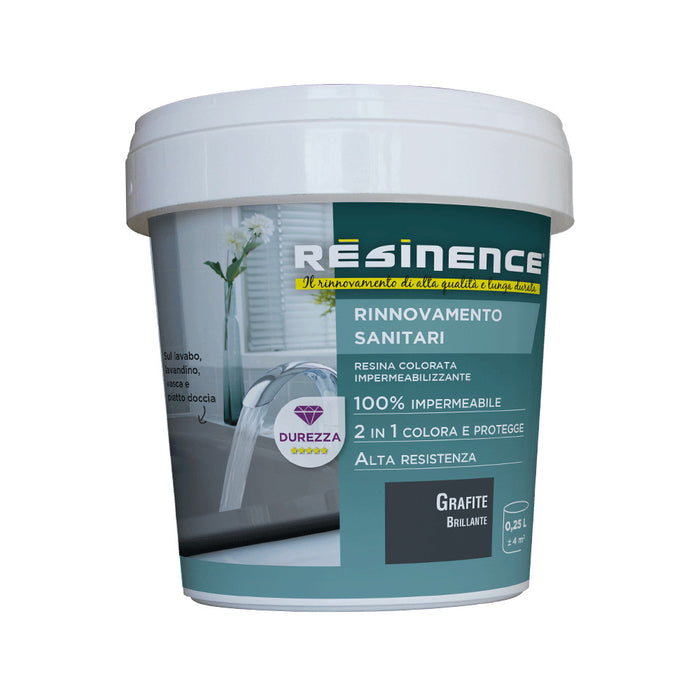 RESINENCE BC RINNOVA SANITARI GRAFITE 250ML