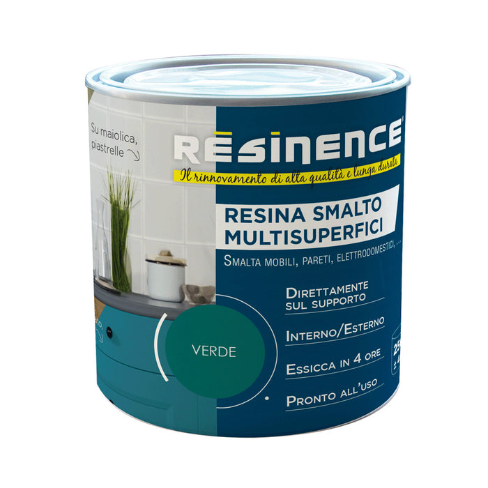 RESINENCE SMALTO Multisupporto VERDE 500ML