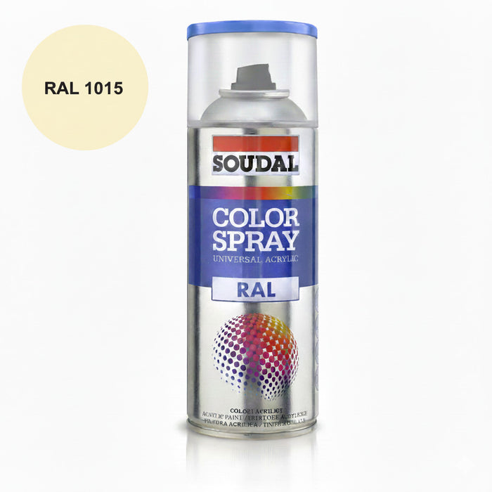 SMALTO ACRILICO SPRAY AVORIO CHIARO ral1015 ml400