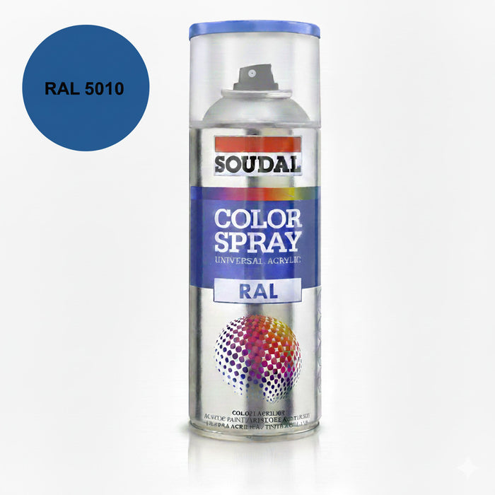 SMALTO ACRILICO SPRAY BLU GENZIANA ral 5010 ml400