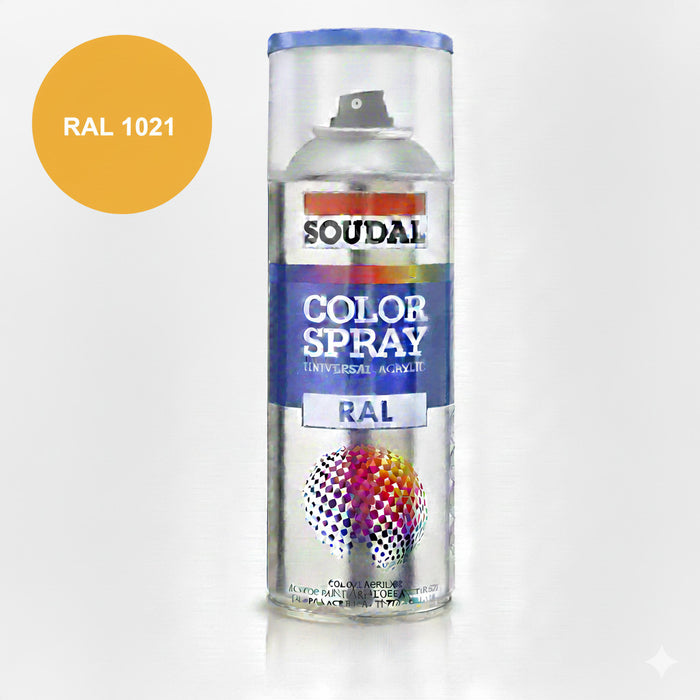 SMALTO ACRILICO SPRAY GIALLO CADMIO ral1021 ml400