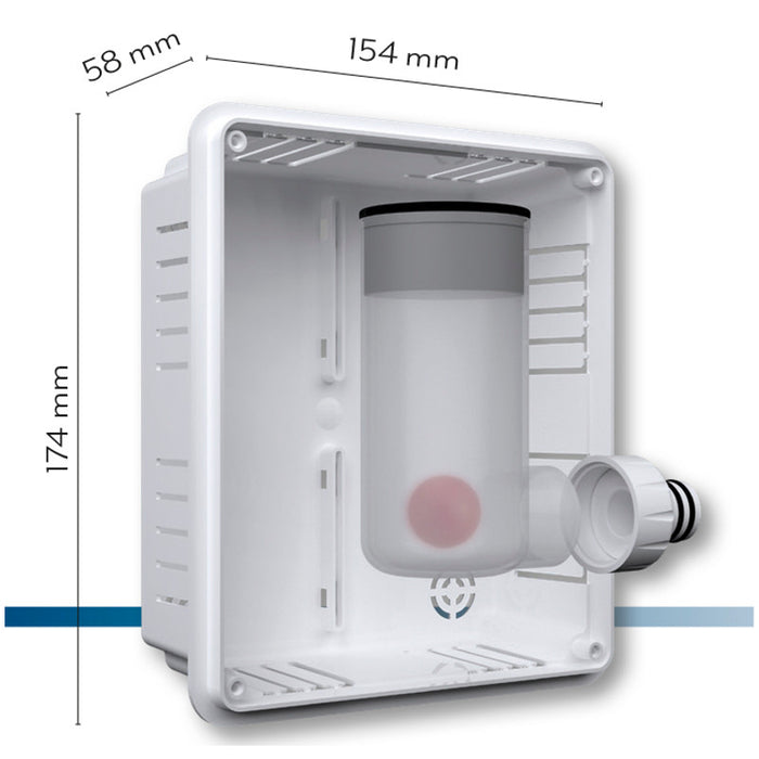 SIFONE A SECCO CONDENSA IN KIT MINI