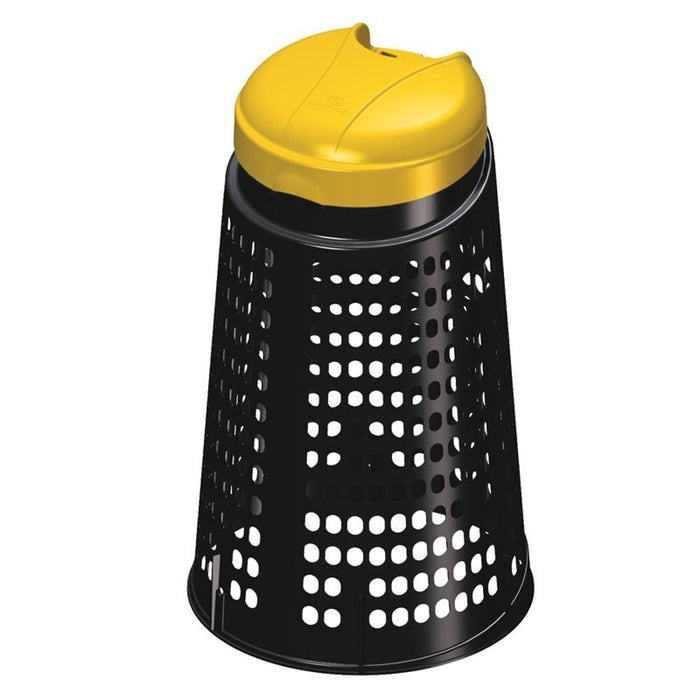 TRESPOLO ECO PLASTICA GIALLO-NERO 110LT