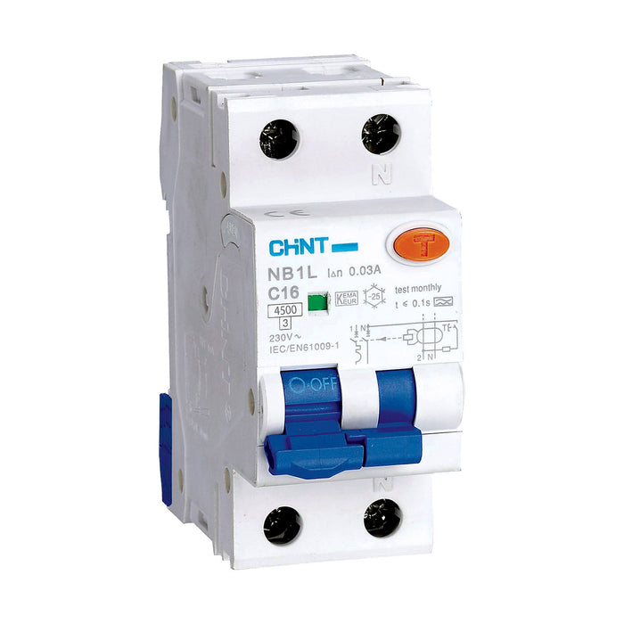 CHINT DIFFERENZIALE MAGNETOTERMICO 2P 25A 30mA 4,5KA NB1L