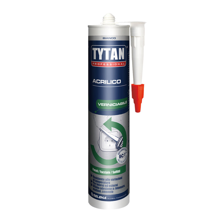 TYTAN SILICONE ACRILICO VERNICIABILE BIANCO 300ML