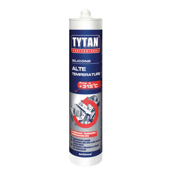 TYTAN SILICONE ALTA TEMPERATURA NERO 300ML